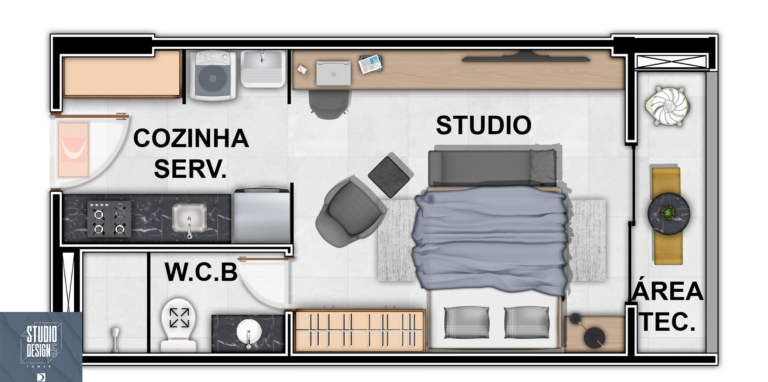 TIPO 01 E 02 - STUDIO DESIGN 5 - TERMINAÇÃO 06, 07, 08, 09 E 10 - Copia (Cópia)